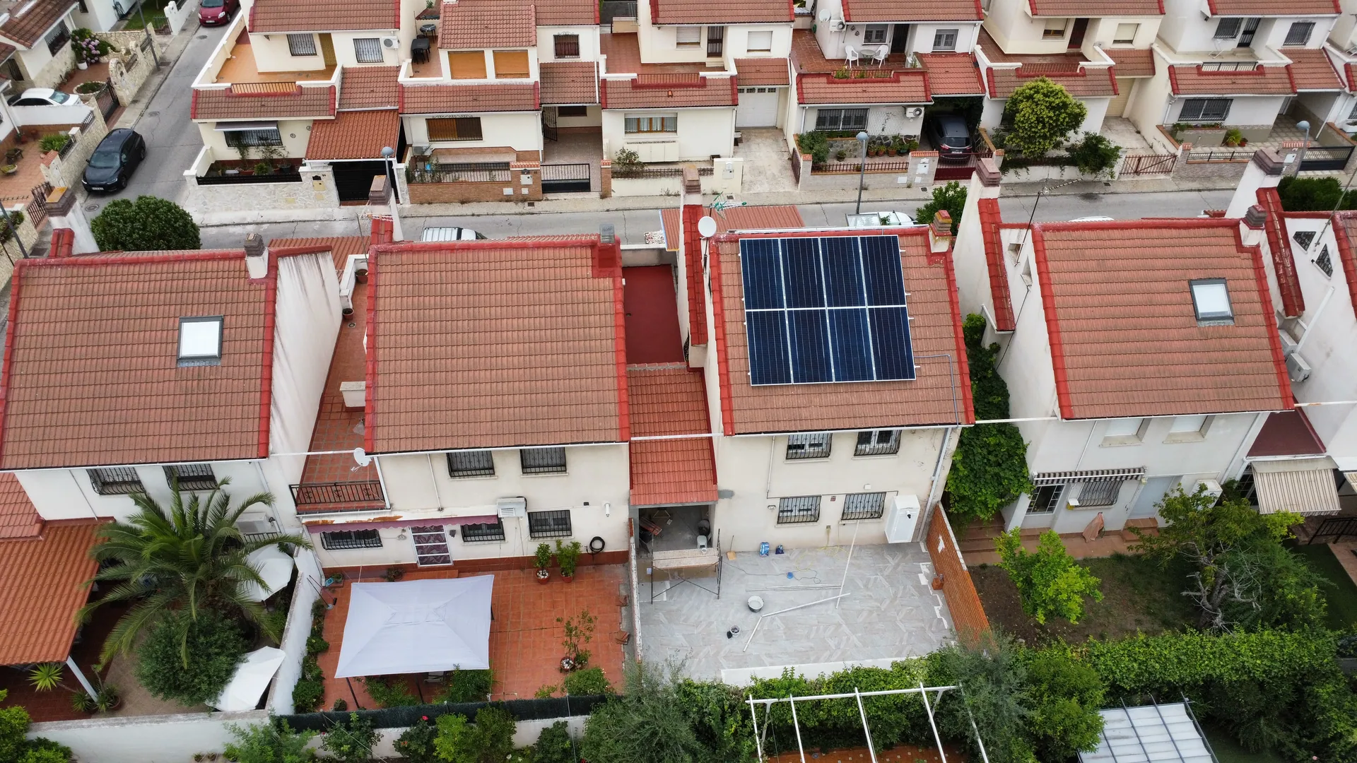 Instalación solar Sun&Co Energy - Vista aérea premium