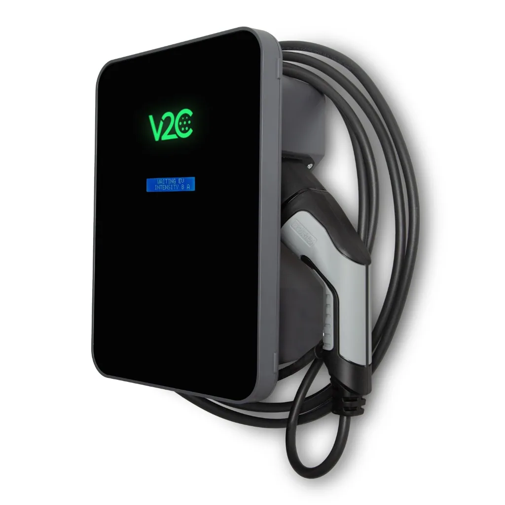 Cargador de vehículo eléctrico V2C Trydan